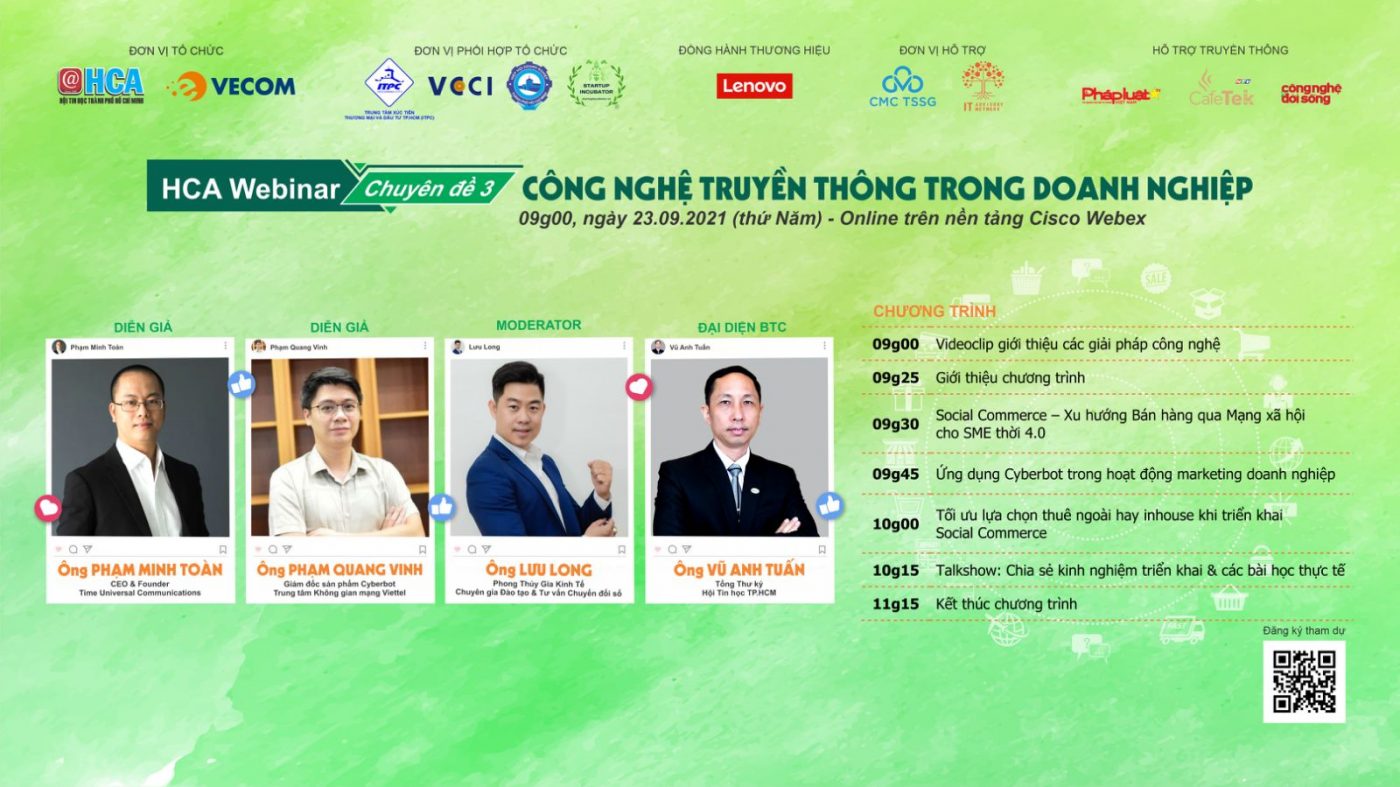 Công nghệ truyền thông trong doanh nghiệp - HCA - Covankhoinghiep.vn