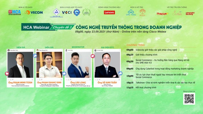 Công nghệ truyền thông trong doanh nghiệp - HCA - Covankhoinghiep.vn