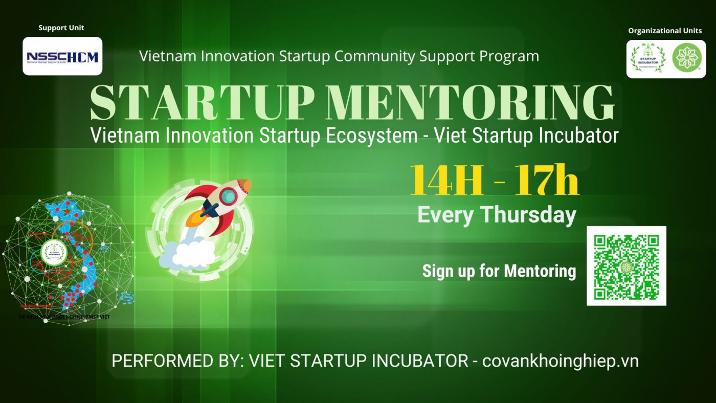 Startup Mentoring - Vườn Ươm Khởi Nghiệp Việt - Co van khoi nghiep