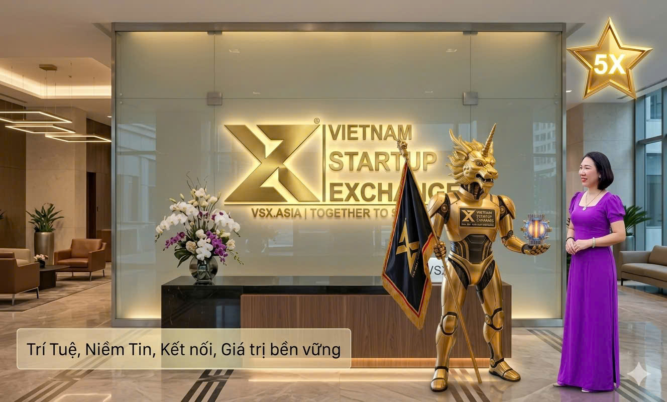Nền tảng số Vietnam Startup eXchange VSX phục vụ chuẩn hóa điều phối và vận hành chuỗi giá trị đầu tư khởi nghiệp Việt Nam.